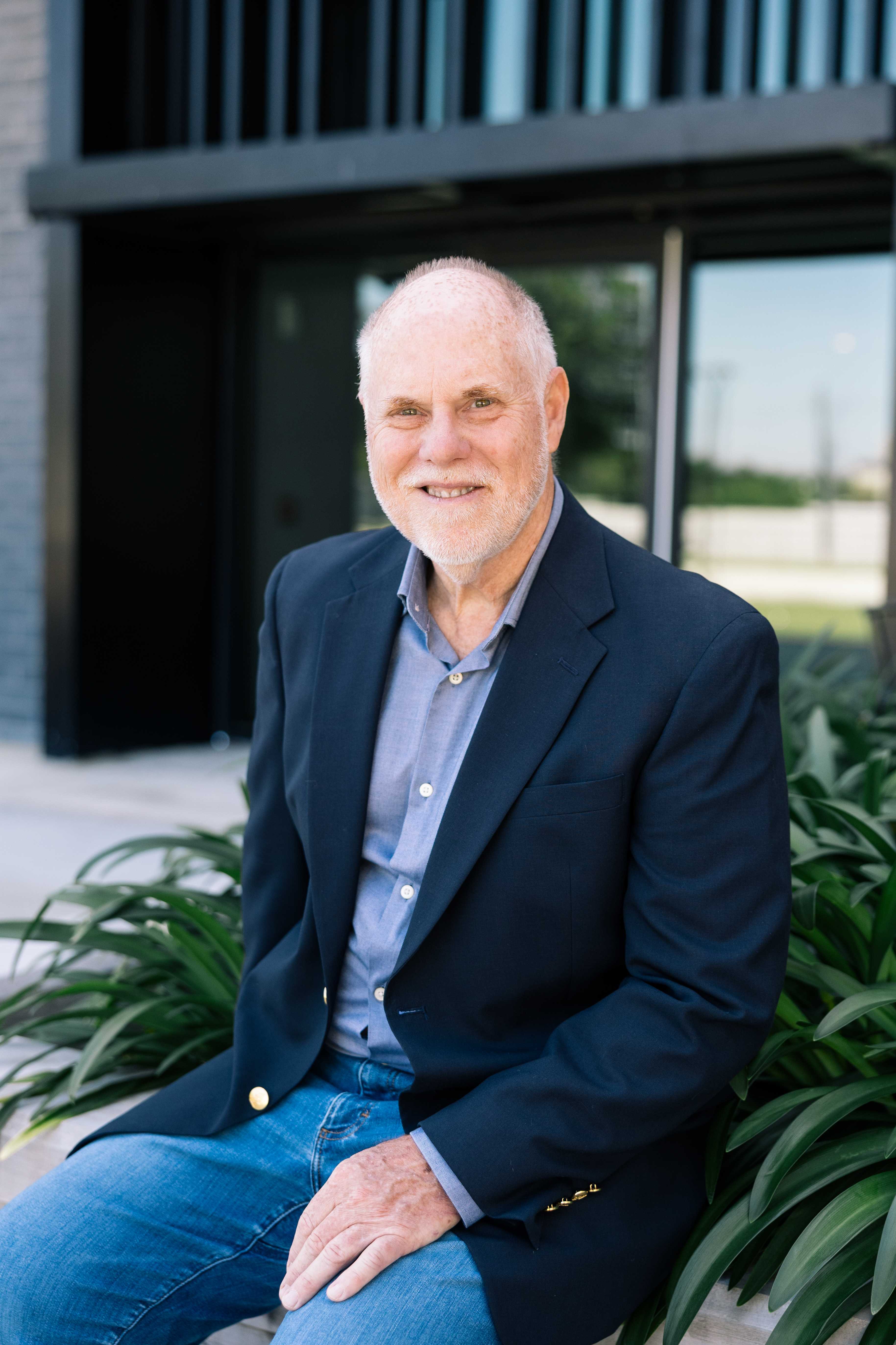 Eric Haug, Attorney at his desk